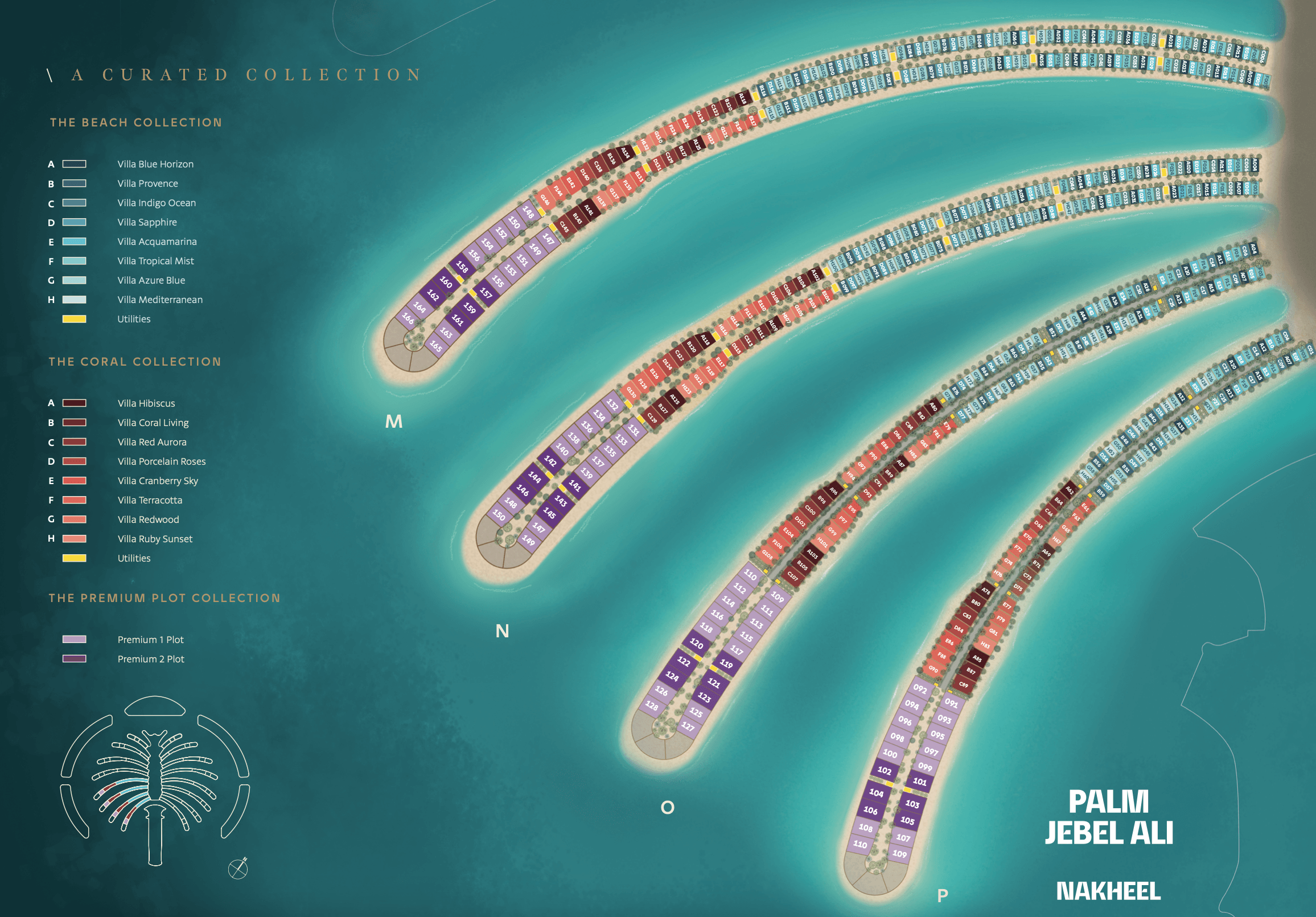 Palm Jebel Ali official Nakheel masterplan