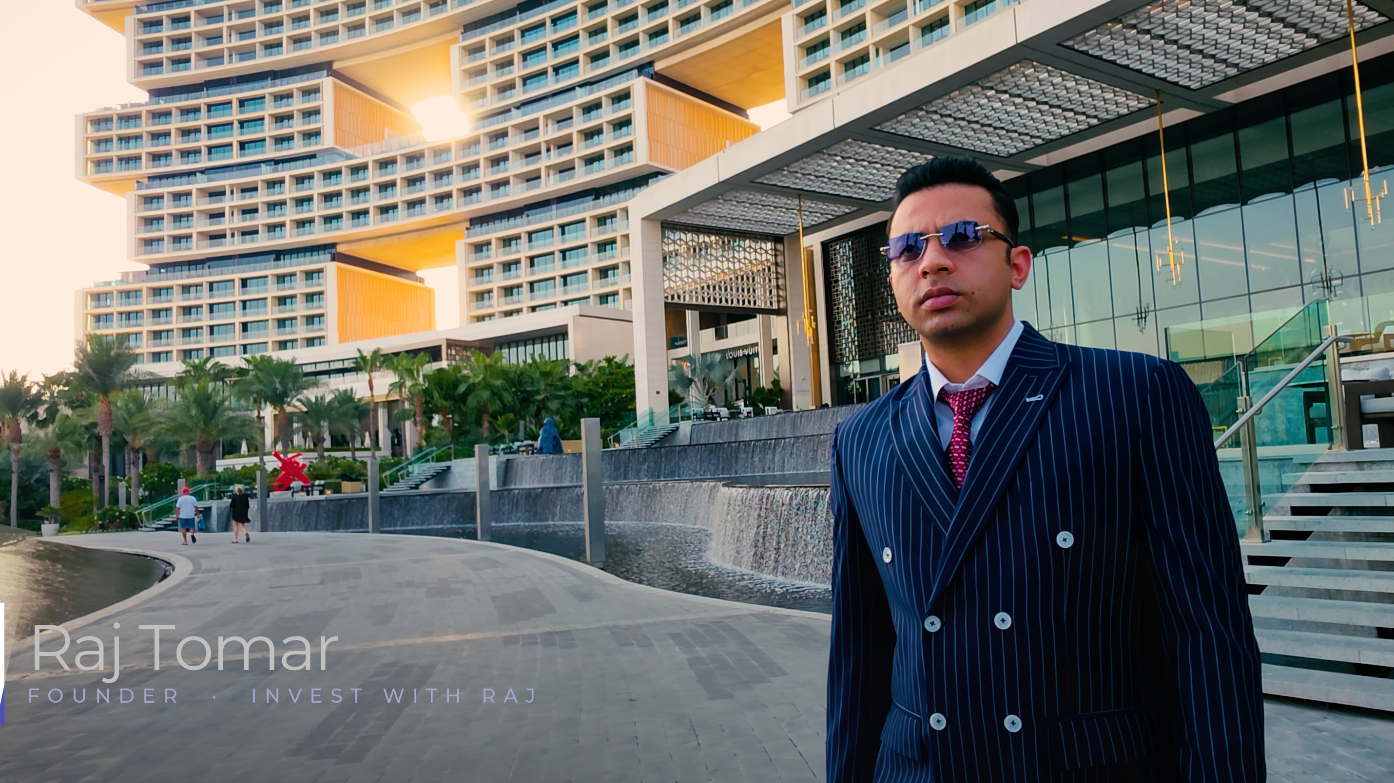 The Dubai Upgrade Episode 1 cover featuring Raj Tomar at Atlantis The Royal