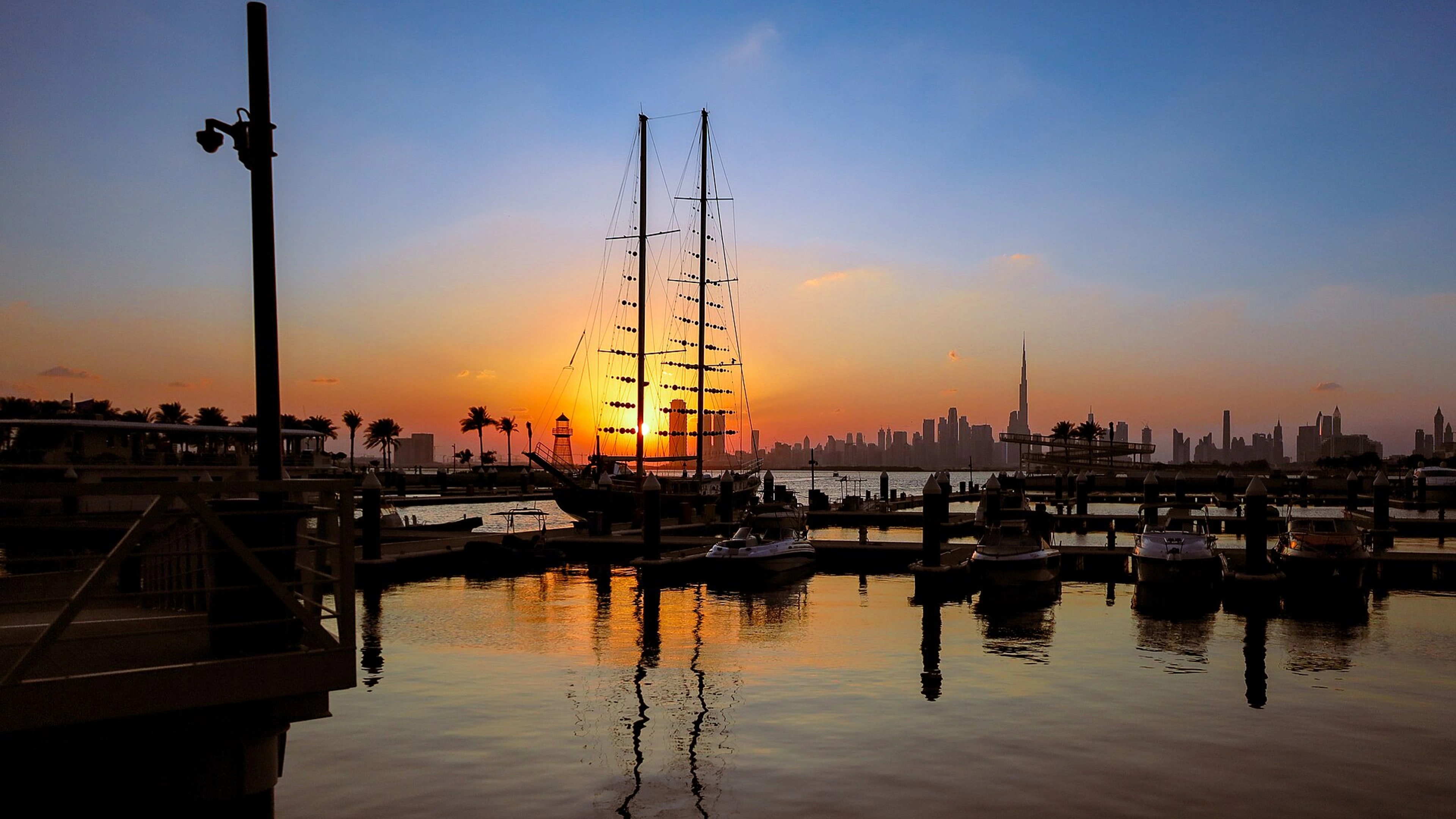 Real view of Dubai Creek Harbour
