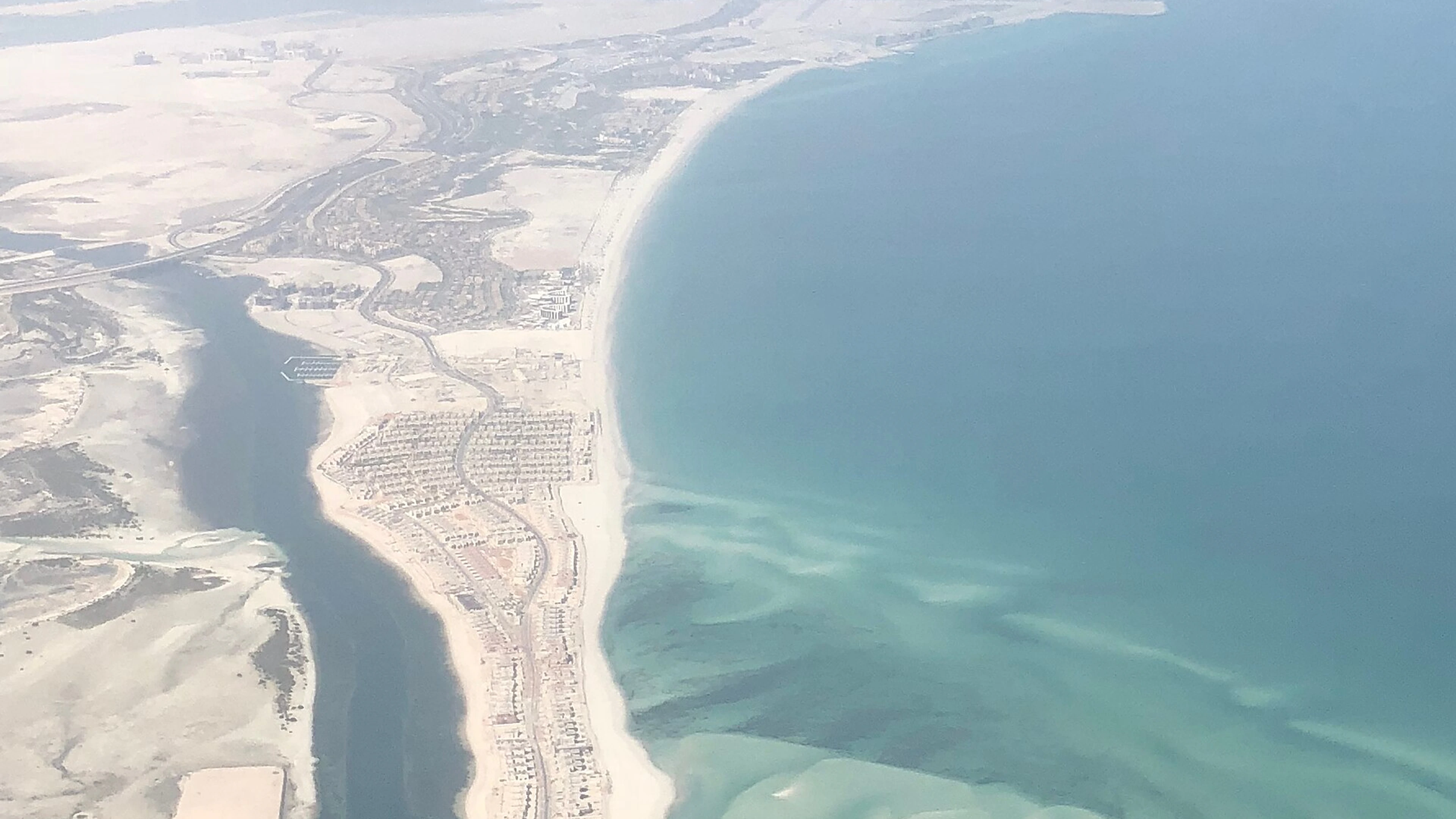 Jubail Island land, waterfront and development context