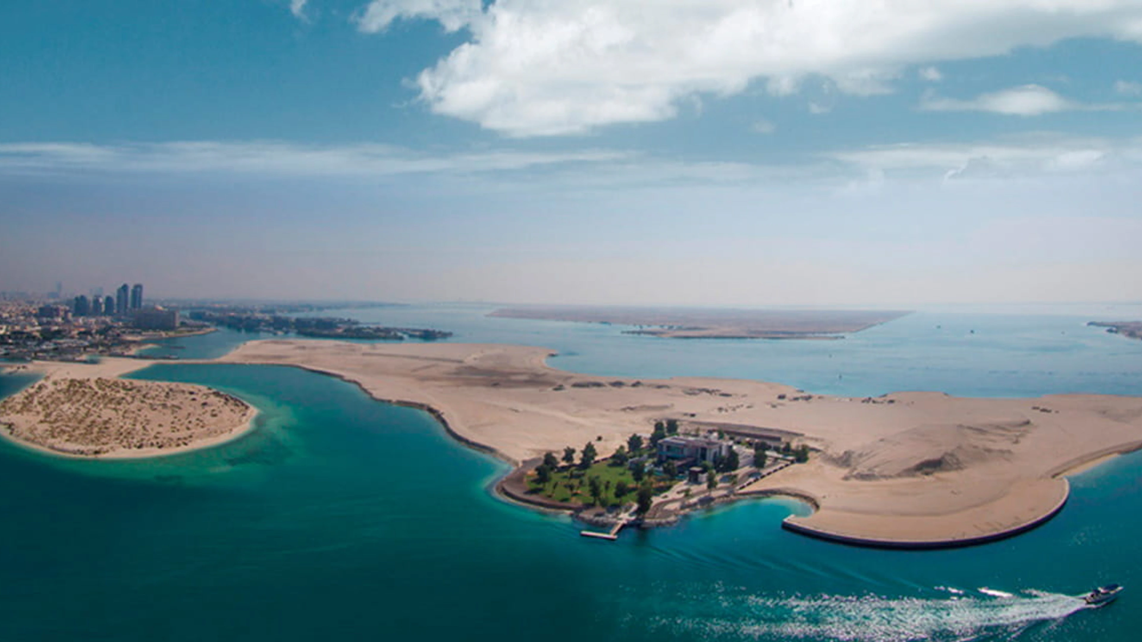 Nareel Island development context in Abu Dhabi