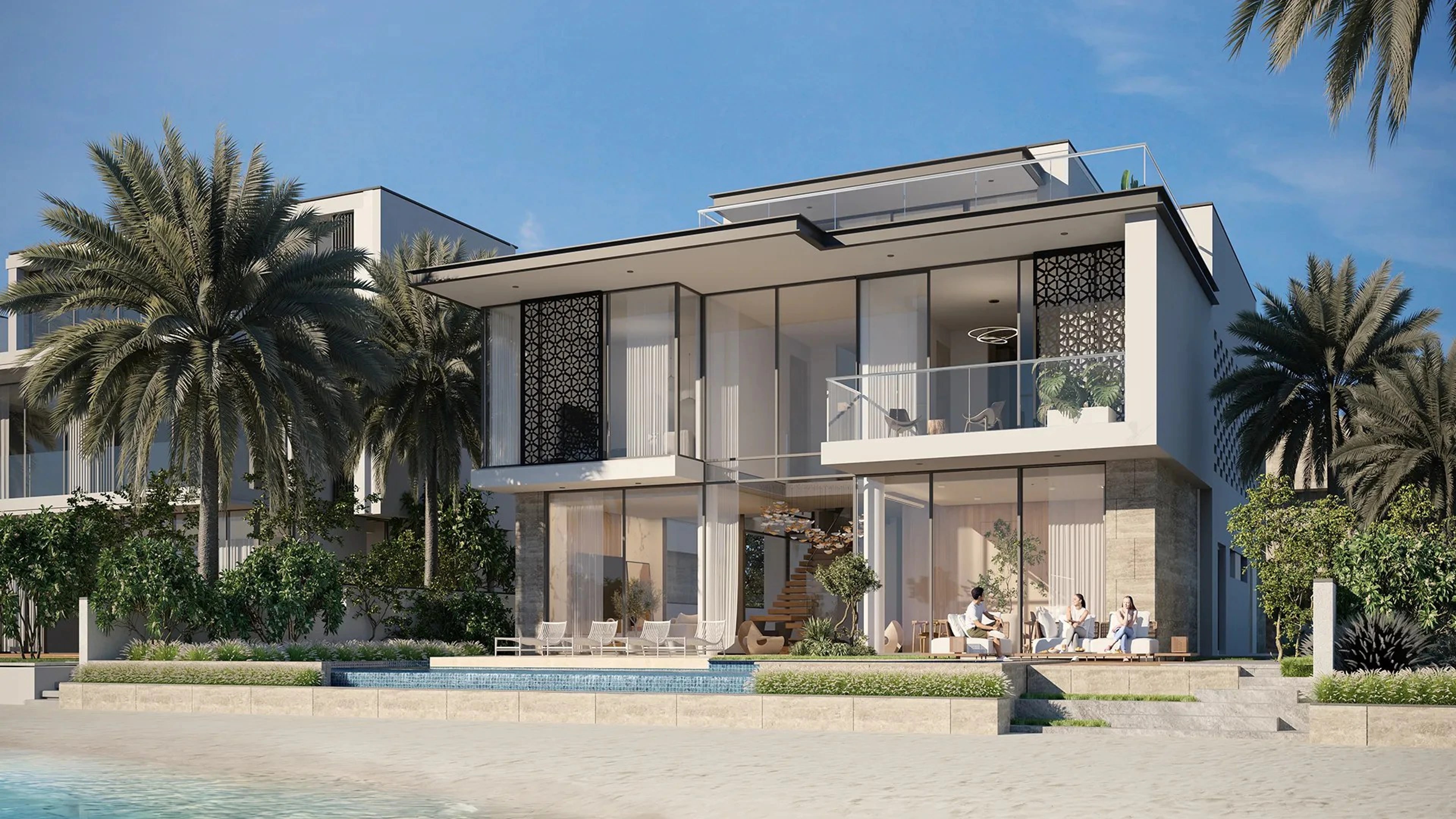 Palm Jebel Ali coastal and masterplan context in Dubai