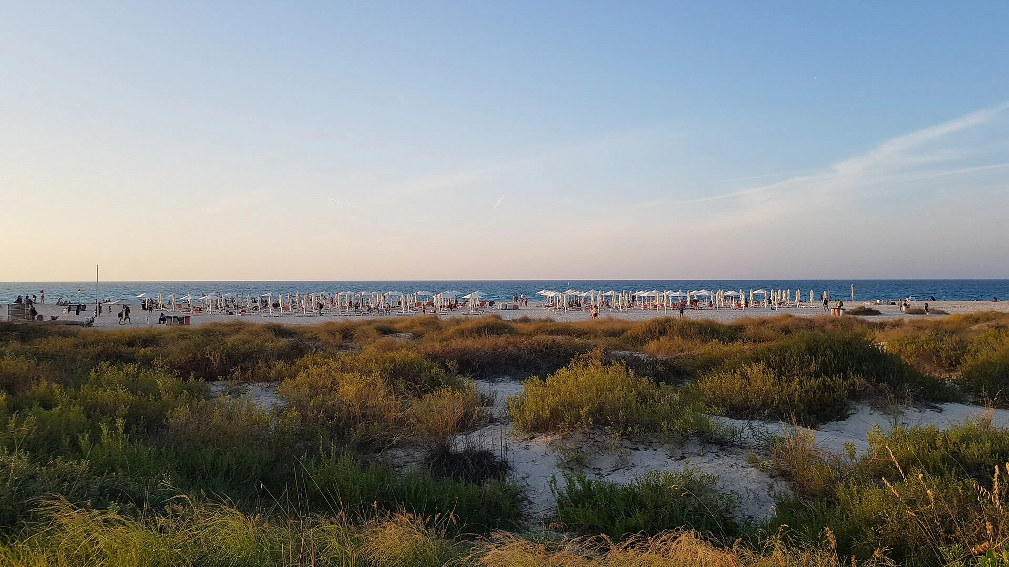 Saadiyat Island, Abu Dhabi — aerial view