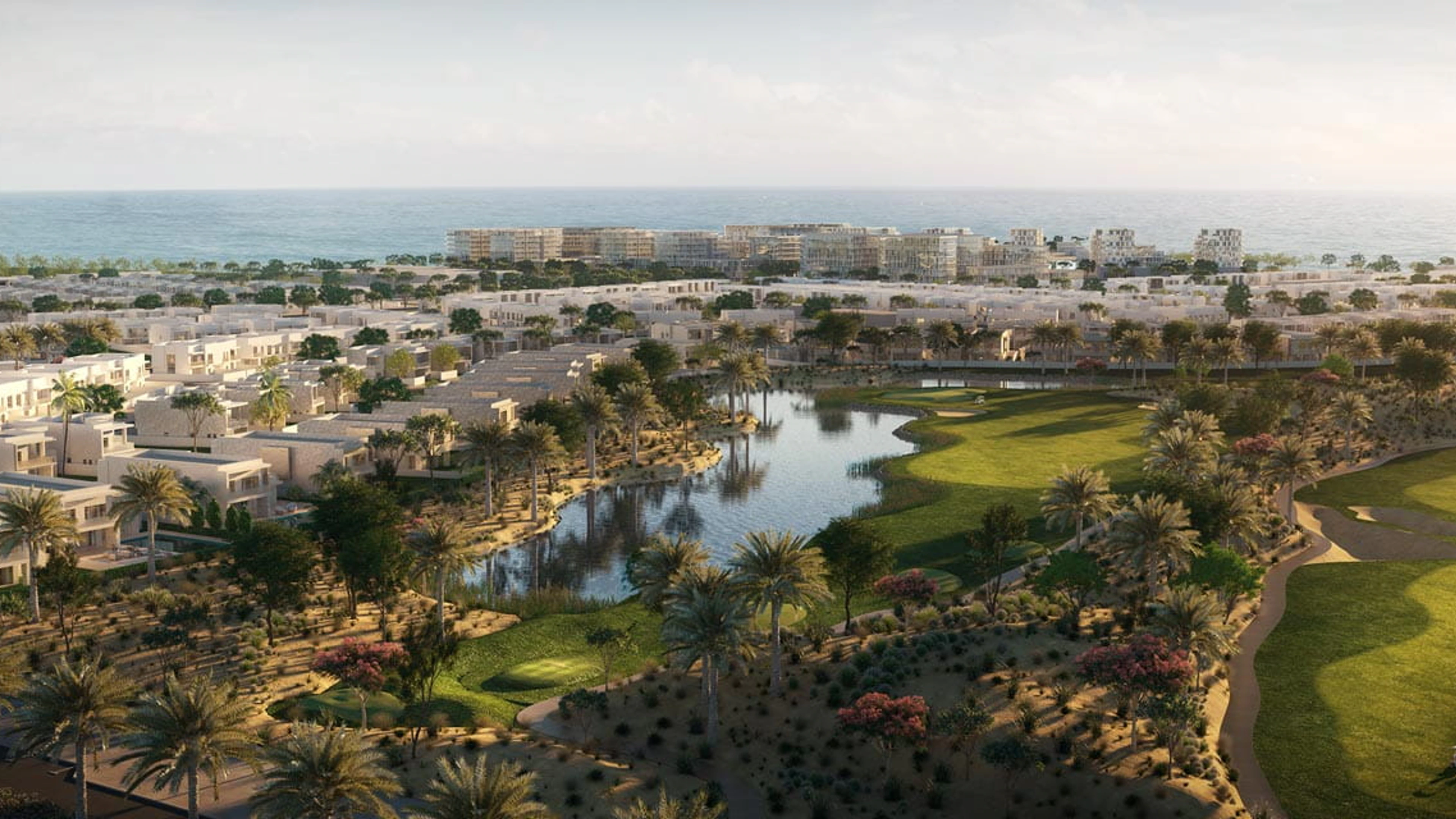 Yas Acres — aerial view