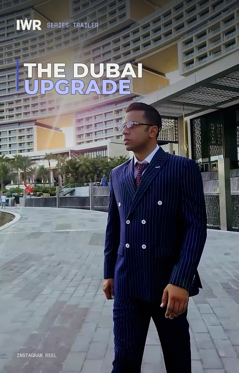 Published The Dubai Upgrade series trailer cover with Raj at Atlantis The Royal.