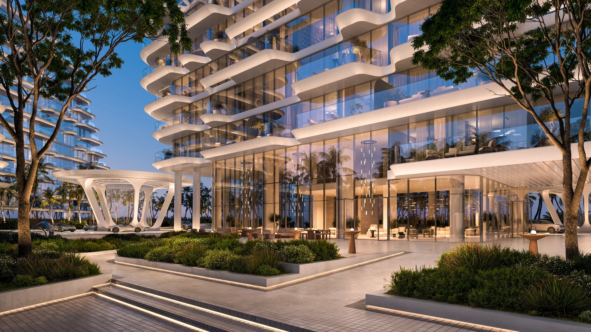 Glass Box Arrival · BEYOND developer visualisation