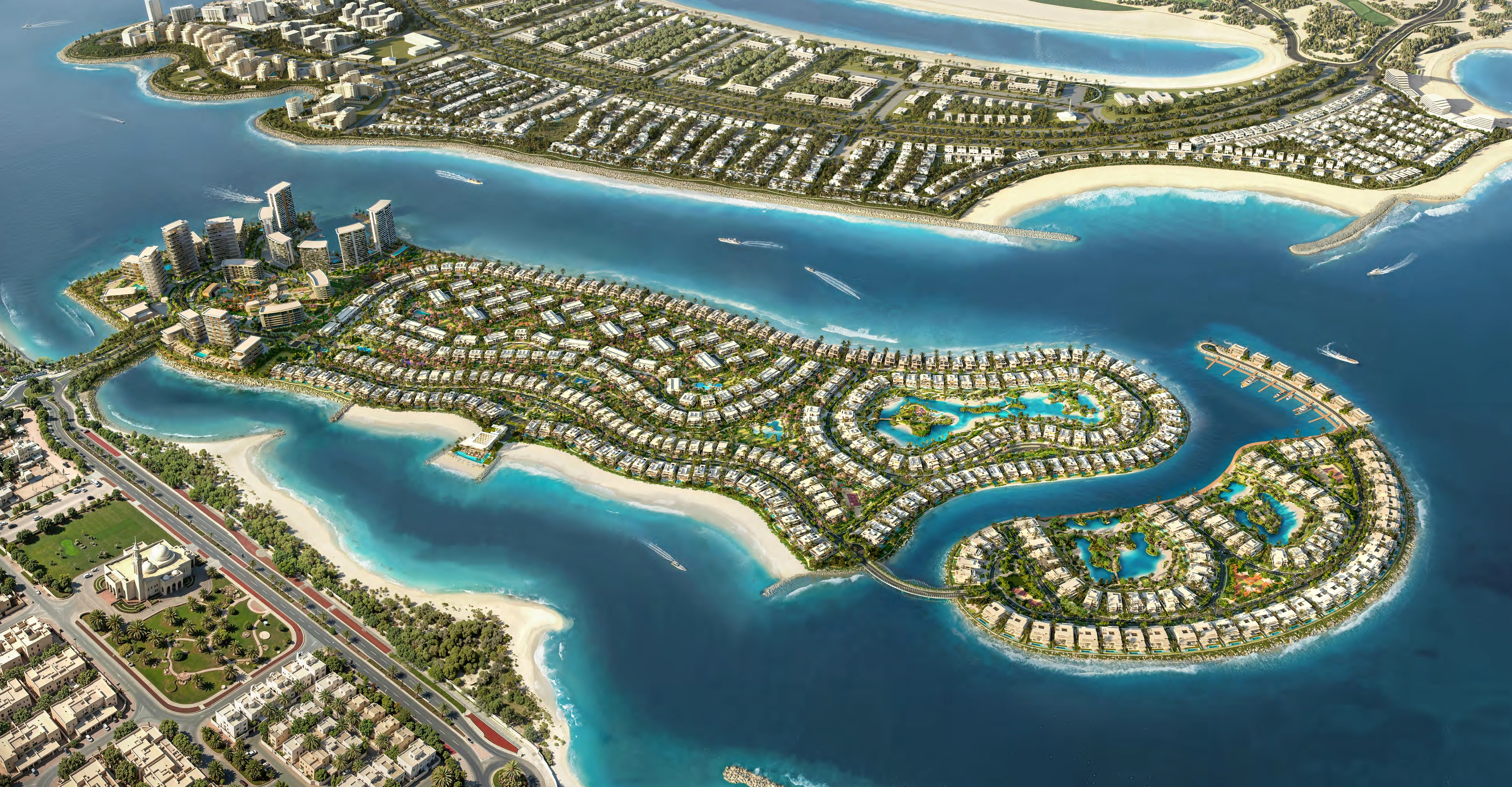 Bay Estate aerial developer visualisation