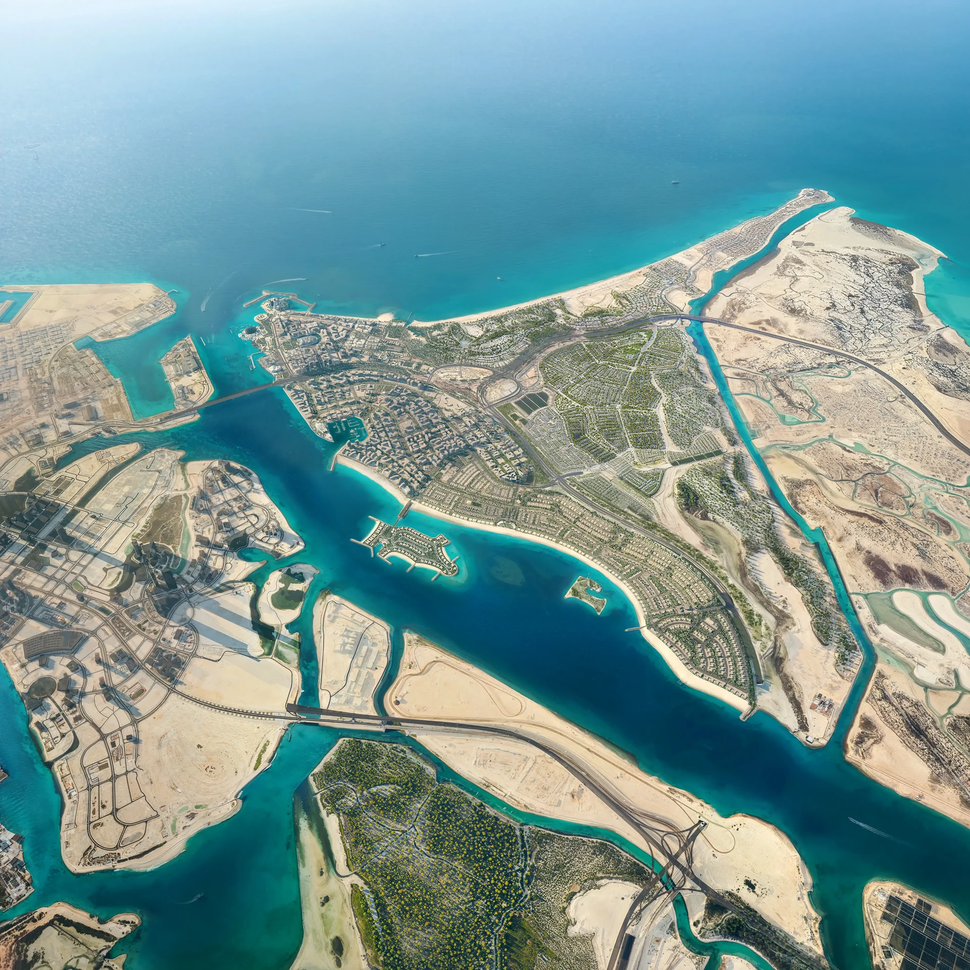 Marsa Al Saadiyat masterplan visualisation